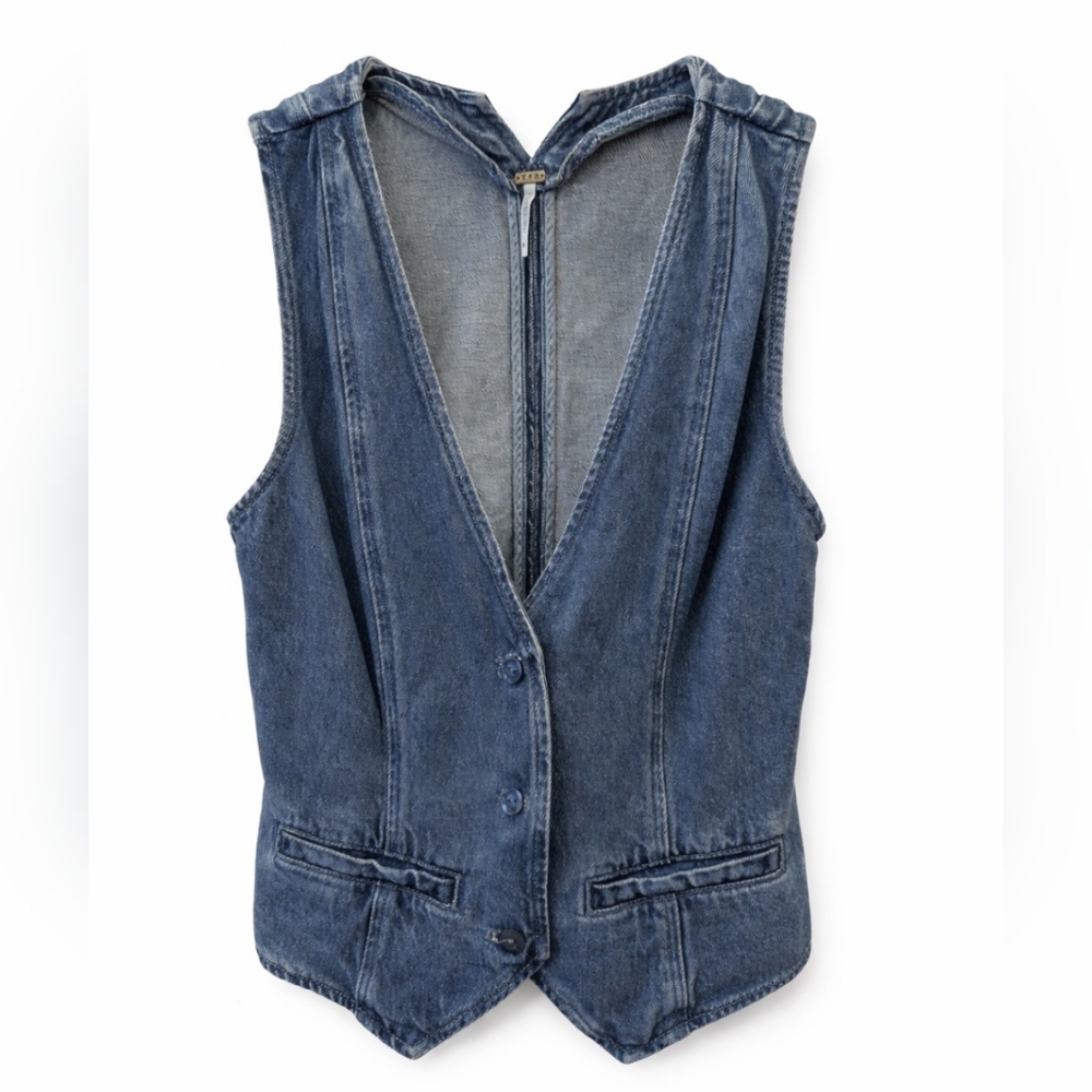 YFB Soft Jean Vest, Size Medium